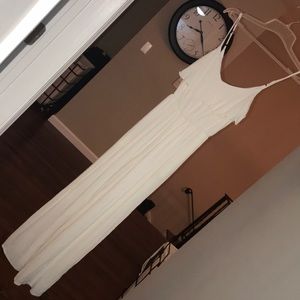 Bar III cream Jumpsuit